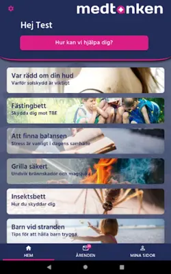 Medtanken – Digifysisk Vård android App screenshot 8